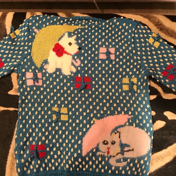 Patricia Roberts vintage knitted cat  sweater - Picture 6 of 6